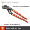 thumbnail image 3 of Crescent Straight Jaw Tongue & Groove Plier Set 7", 10" & 12" - Rt200 Set3, 3 of 3