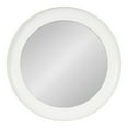 thumbnail image 2 of Kate and Laurel Laranya Modern Round Mirror, 22 Inch Diameter, White and Gold, Decorative Circle Mirror with Metal Frame and Glossy Hand Applied Finish, 2 of 8