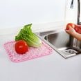 thumbnail image 1 of Plastic Kitchen Sink Protector Draining Mat Deluxe Anti-Slip Scratch, 1 of 8