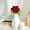 A, variant on YYKihy 1PC Single Artificial Rose 16” Real Flowers High Simulation Wedding Anniversary For Elegant Home Decor Classic Red