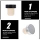 thumbnail image 3 of 12 tapones de corcho de polímero para botellas de bebidas, 3 of 6