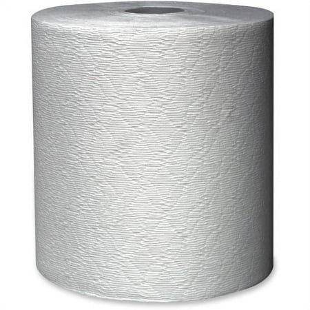 Scott Hard Roll Towels 8  x 425 ft - White - Paper - Absorbent  Nonperforated - 12 / Carton