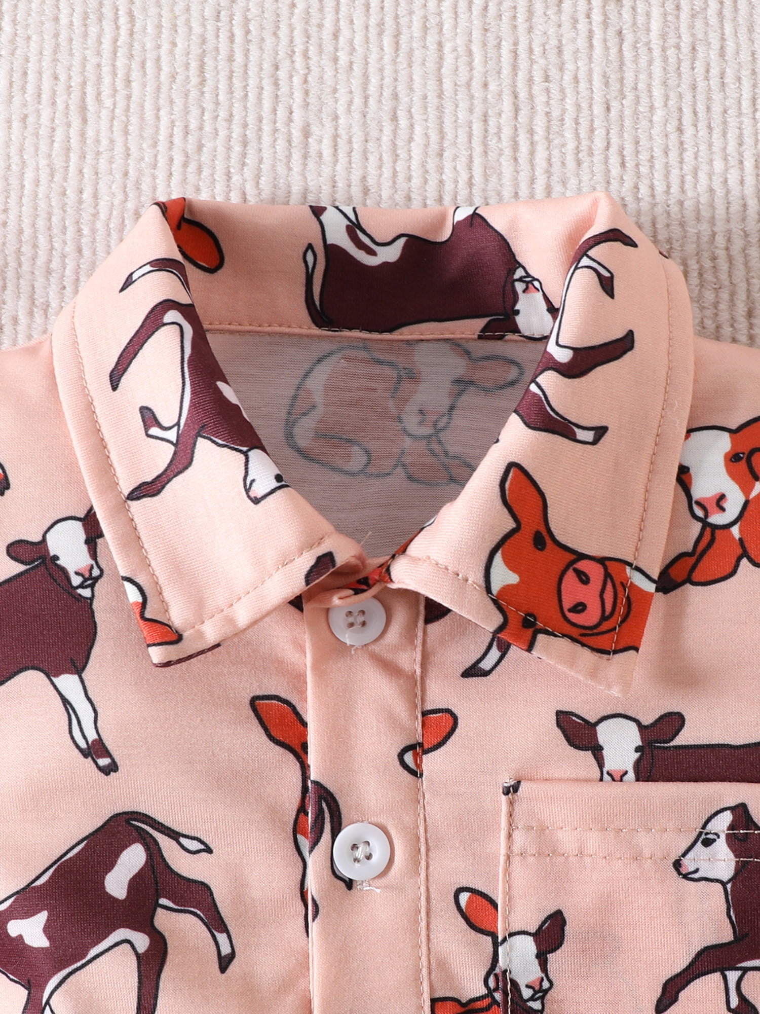 toddler boy easter button down shirt