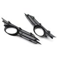 thumbnail image 2 of Left and Right Front Bumper Lower Grille Trim Fog Light Hole Pair Set Replacement for, 2 of 8