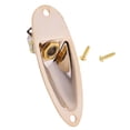 thumbnail image 4 of Set de 3 Piezas Entrada Salida Jack Estilo de Barco con Tornillos para Guitarra Eléctrica de /Negro/Plata Cobre Sunnimix Barco de guitarra Jack, 4 of 8