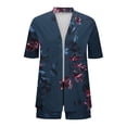 thumbnail image 4 of Haivin Women's Casual Outfit Set, Abstract Print with Pockets, Loose Fit for Everyday Wear, 4 of 5