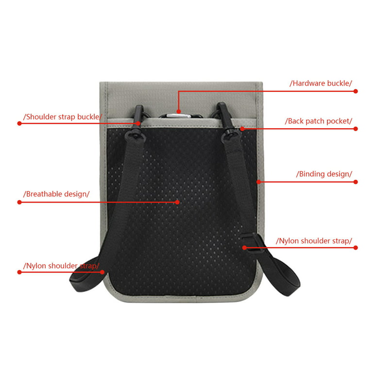 Crossbody Bag For Men,canvas Shoulder Bag For Phone For Passport