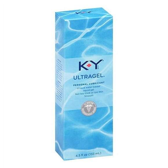 K Y Ultra Gel Lubrifiant Personnel, Gel Liquide, 4.5 Oz, Lot de 2