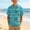 F Multicolor, variant on WAVSUF Boys Turndown Shirt Short Sleeve Classic Fit Cartoon Print Summer Hawaiian Vacation Shirt Multicolor Size 10-12