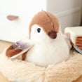 thumbnail image 1 of SharkTRUE Simulation Soft Mini Size Lifelike Plush Toys Real Life Soft Birds Stuff, 1 of 8