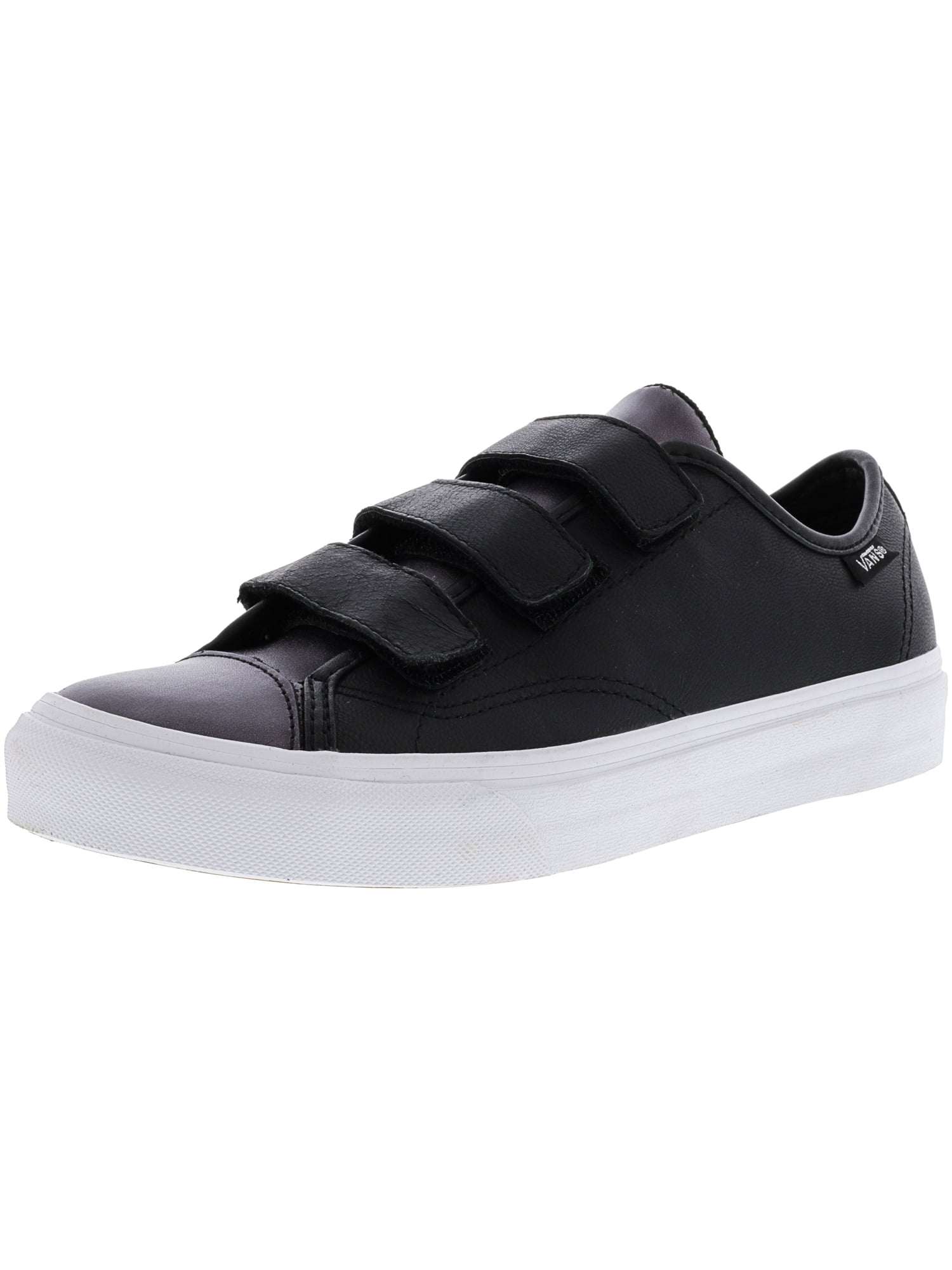 gunmetal shoes for women on Vans Style 23 V 2 Tone Leather Gunmetal Ankle High Skateboarding Shoe 8m 6 5m Walmart Com Walmart Com