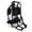 Black, variant on koolsoo 60kg Heavy Carrying Backpack Frame Aluminum Alloy Nylon for Outdoor Trekking Black