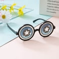 thumbnail image 3 of Huanglei Lunettes Rondes Rotatives pour Vertiges Lunettes Intéressantes Lunettes Amusantes pour Fête Photographie, 3 of 4