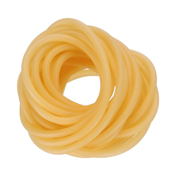 Natural Latex Rubber Tubing, 1/16" ID x 5/32" OD 16.4Ft Elastic Tube