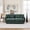 Green, variant on U Shaped Sectional Couches for Living Room, Modular Sectional Sofa Cloud Couch with Ottoman, Deep Seat Loveseat Comfy Advanced Flannelette Oversized Sofa, Modern Couch with Armrests 4 Pillows (Brown)