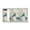 Underwater Scene Featuring, variant on Cloth Wallet with Lanyard & Multiple Compartments Fashion Purse Zipper Clutch Bag for Cash Cards Coins Gorgeous Colors Butterfly