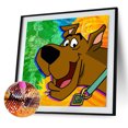 thumbnail image 2 of 5D DIY Diamond Painting Kits Full Square Drill Scooby-Doo Cuadro de mosaico Sywqhk Decoración hogareña, 2 of 9