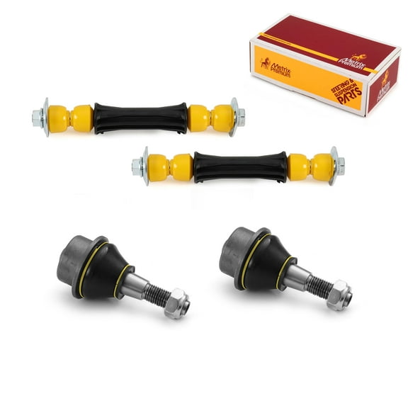 Metrix Premium Chassis Parts - 4 PC L/R Front Sway Bar Stabilizer End Link & L/R Front Lower Ball Joint Kit Fits 07-14 Cadillac Escalade, 07-13 Chevrolet Avalanche, 07-14 GMC Yukon, K700538, K500007