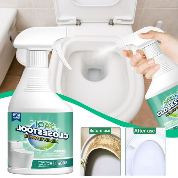 Limpiadores domésticos Quita tapas de inodoro Quitamanchas para el hogar Limpiador de azulejos de baño y cocina Spray quita moho