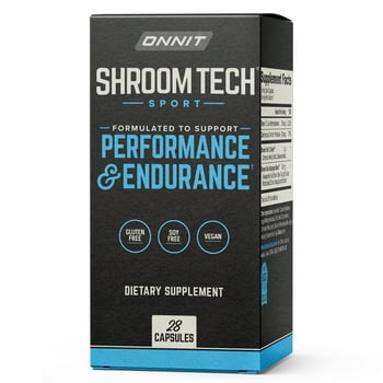 Onnit ShroomTech Sport Performance and Endurance Dietary Supplement, 28 Ct