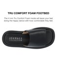 thumbnail image 6 of Journee Collection Womens Denrie Tru Comfort Foam Slide Flatform Sandals, 6 of 7