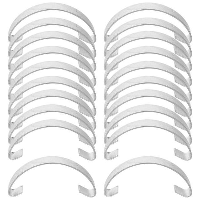 unbranded 20Ud Gancho Para Puerta De Jaula De Para Uso Diario Color Plata