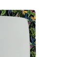 thumbnail image 3 of Ambesonne Jungle Leaves Fitted Sheet, Painting Illustration, Queen Size, Charcoal Grey Multicolor, 3 of 3