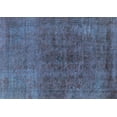 thumbnail image 1 of Ahgly Company Indoor Rectangle Oriental Turquoise Blue Industrial Area Rugs, 8' x 10', 1 of 4