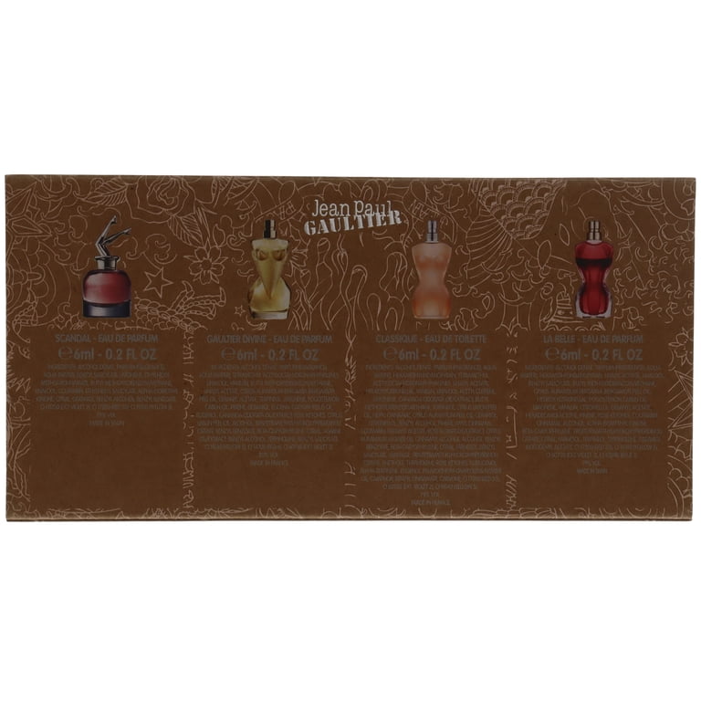 Jean Paul Gaultier by JPG, 4 Piece Mini Set for Women - Walmart.com