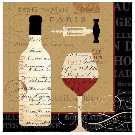 Great BIG Canvas | "Evening in Paris II" Art Print - 24x24