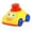 Yellow, variant on Cartoon Wind Up Land Water Dual Use Vehicle Mechanical Windup Rotating Car Portable Leisure Interactive Model for Pool Beach Outdoor Casual Pastime