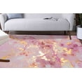 thumbnail image 2 of Pink Marble Rugs, Pink Rugs, Pink and Gold Marble Rug, Decorative Rugs, Personalized Gifts Rugs, Alcohol Ink Rug, Corridor Rug, Marble Rug, 3.3'x9.2' - 100x280 cm, 2 of 7