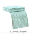 thumbnail image 3 of Tgbvmt Eco-Friendly Plain Printed Washed Summer Quilt, Lightweight Cooling Blanket, Breathable, Soft, Machine Washable, Ideal for Hot Summer Nights and Hot Sleepers, Multiple Colors Available, 3 of 8