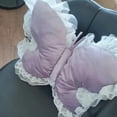 thumbnail image 3 of Butterfly Cushion Plush Toy Ins Pillow Waist Home Car Birthday Gifts Bedroom Living Room, 3 of 3