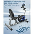 pooboo recumbent bike
