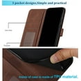 thumbnail image 5 of S22 Case Wallet 2022, for Galaxy S22 Case,[Wrist Strap][Card Holder Slots][Kickstand] Premium PU Leather S22 Phone Cases Flip Cover  Protective for Samsung Galaxy S22 Case (Brown), 5 of 14