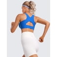 thumbnail image 3 of Sostén Deportivo CRZ YOGA Flex Sculpt con Espalda Cruzada y Soporte Medio Azul M, 3 of 6