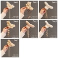 thumbnail image 2 of Fashion Autumn Winter Hair Clips Accessories Faux Fur Sweet Clamps Hairy Hairpin Pearl Tassel Headwear Plush Hair Claws TYPE 2, 2 of 8