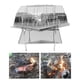 thumbnail image 5 of Parrilla De Barbacoa Para Acampar, Parrilla Para Acampar Sobre El Fuego, Colector De Polvo Plegable Portátil Ligero Para Patios Traseros ZAQW Barbecue Grill, 5 of 8