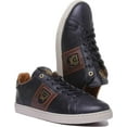 thumbnail image 5 of Pantofola D'oro Sorento Uomo Low Men's Lace Up Leather Sneakers In Blue Size 7, 5 of 6