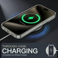 thumbnail image 7 of JETech Magnetic Case for iPhone 15 Pro 6.1-Inch Compatible with MagSafe Wireless Charging, Shockproof Phone Bumper Cover, Anti-Scratch Clear Back (Natural Titanium), 7 of 7