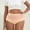 #0456-Beige, variant on Xucatan Women's High Waist Seamless Briefs, Tummy Control Breathable Ladies Underwear, Butt Lifting Stretchy Feminine Panties, Mid Rise Comfortable Underwear for Women Gift