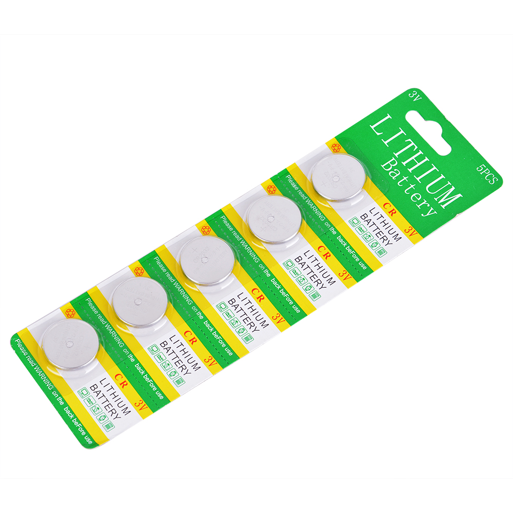 Generic CR 2032 CR2032 3V Lithium Button Cell Coin Battery 5 Pack