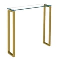 thumbnail image 1 of Plata Décor Import Inc Small Console Table in Gold, 1 of 6