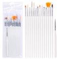 thumbnail image 3 of Fairnull 15Pcs/Set Pro Nail Art Dotting Drawing Pen Polish Makeup Brushes Manicure Tools, 3 of 10