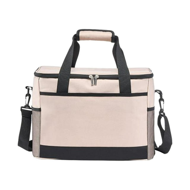 Bolsa térmica para almuerzo, lonchera térmica, bolsa térmica para entrega de alimentos para la oficina L