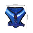 thumbnail image 2 of 1 Set Luminous LED Dog Vest Breathable USB Charging Dog Vest Pet Dog Supply, 2 of 8