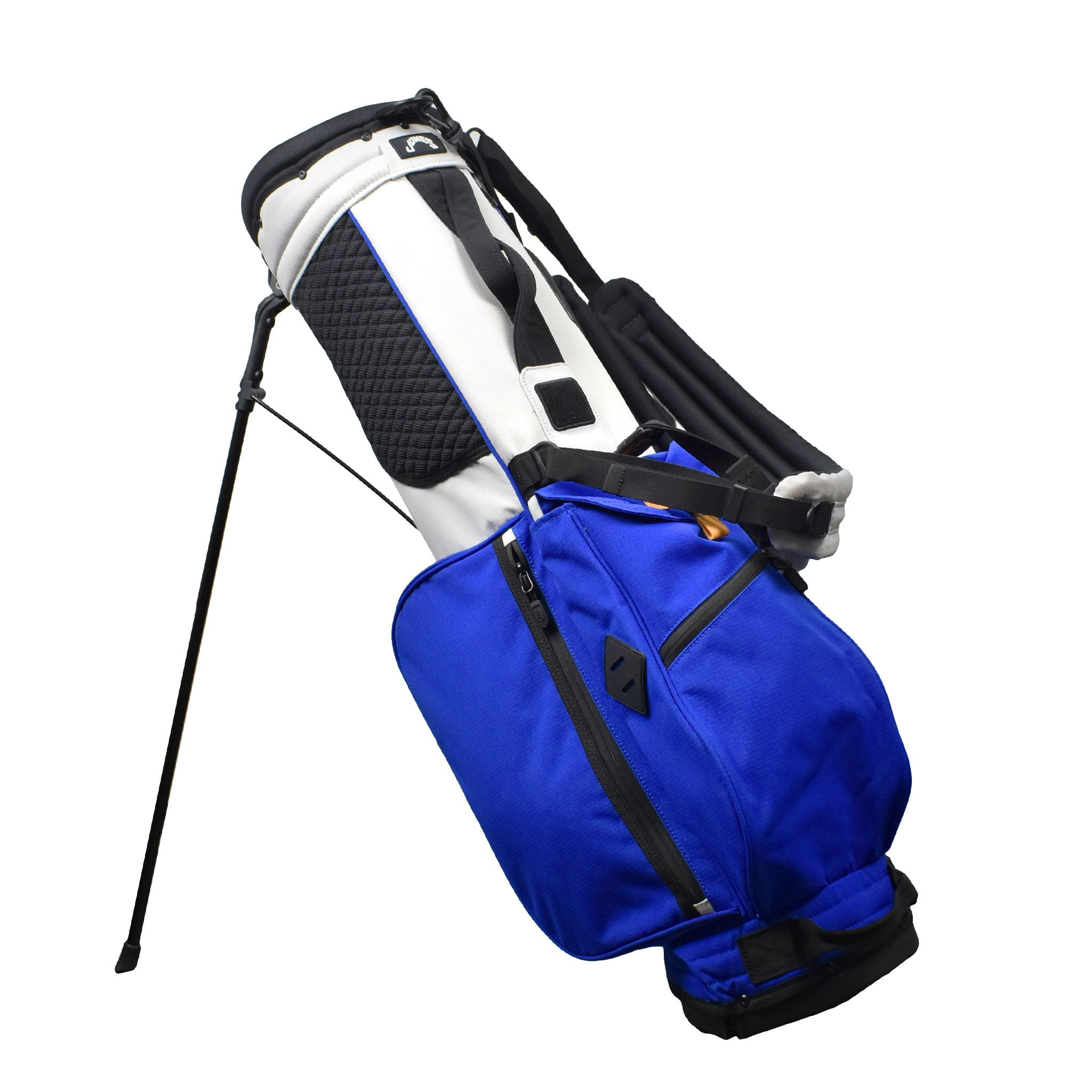Jones Sports Golf Rover Stand Bag Cement/Cobalt Blue