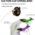 thumbnail image 2 of Playology Cat Toys | Interactive Toy Suction Cup Spring Bird Including 2 Replacement Birds Cat Toys for Indoor Cats | Toy Made from Non Toxic Materials, 2 of 4