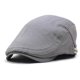 thumbnail image 4 of Summer new fashion beret solid colour cotton duck tongue cap men and women summer sun hat letters forward cap, 4 of 4